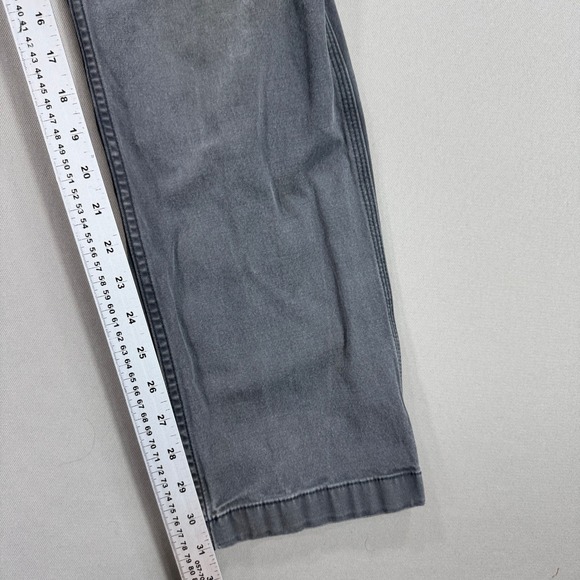 Carhartt Cargo Pants Men's 30x34 Gray Straight Leg Ripstop Workwear Utility - Picture 5 of 7